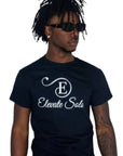 Black “Cursive” T-Shirt