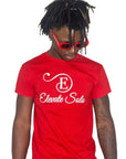 Red “Cursive” T-Shirt